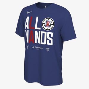 LA Clippers Men&#039;s Nike NBA Playoff Mantra 2023 T-Shirt FZ5662-495