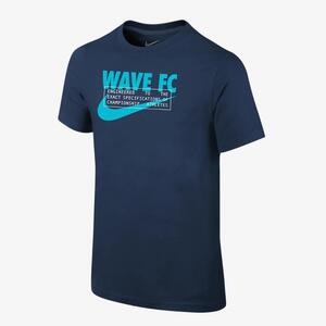 San Diego Wave Big Kids&#039; (Boys&#039;) Nike Soccer T-Shirt B113776864-SDW