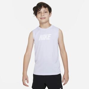 Nike Dri-FIT Multi+ Big Kids&#039; (Boys&#039;) Sleeveless Training Top FB1281-536