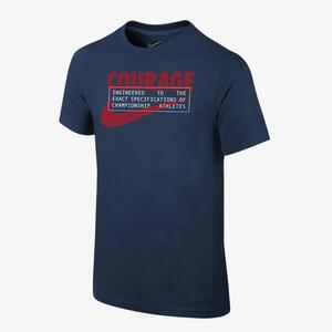 North Carolina Courage Big Kids&#039; (Boys&#039;) Nike Soccer T-Shirt B113776864-NCC