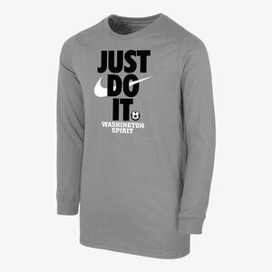 Washington Spirit Big Kids&#039; (Boys&#039;) Nike Soccer Long-Sleeve T-Shirt B124616865-WAS