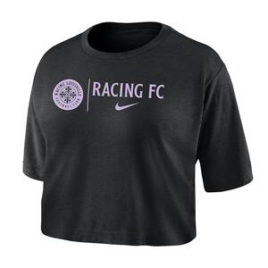 Racing Louisville Women&#039;s Nike Dri-FIT Soccer Cropped T-Shirt W118406403-LOU