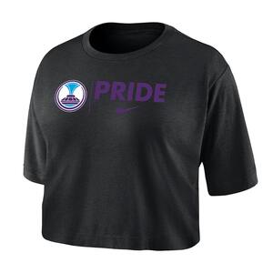 Orlando Pride Women&#039;s Nike Dri-FIT Soccer Cropped T-Shirt W118406403-ORL