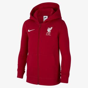Liverpool FC Club Fleece Big Kids&#039; (Boys&#039;) Nike Full-Zip Hoodie DV4611-687