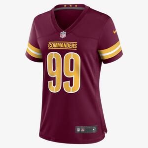 NFL Washington Commanders (Chase Young) Women&#039;s Game Football Jersey 67NWWSGH9EF-00G