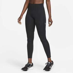Nike Fast Women&#039;s Mid-Rise 7/8 Graphic Leggings with Pockets FB4656-010