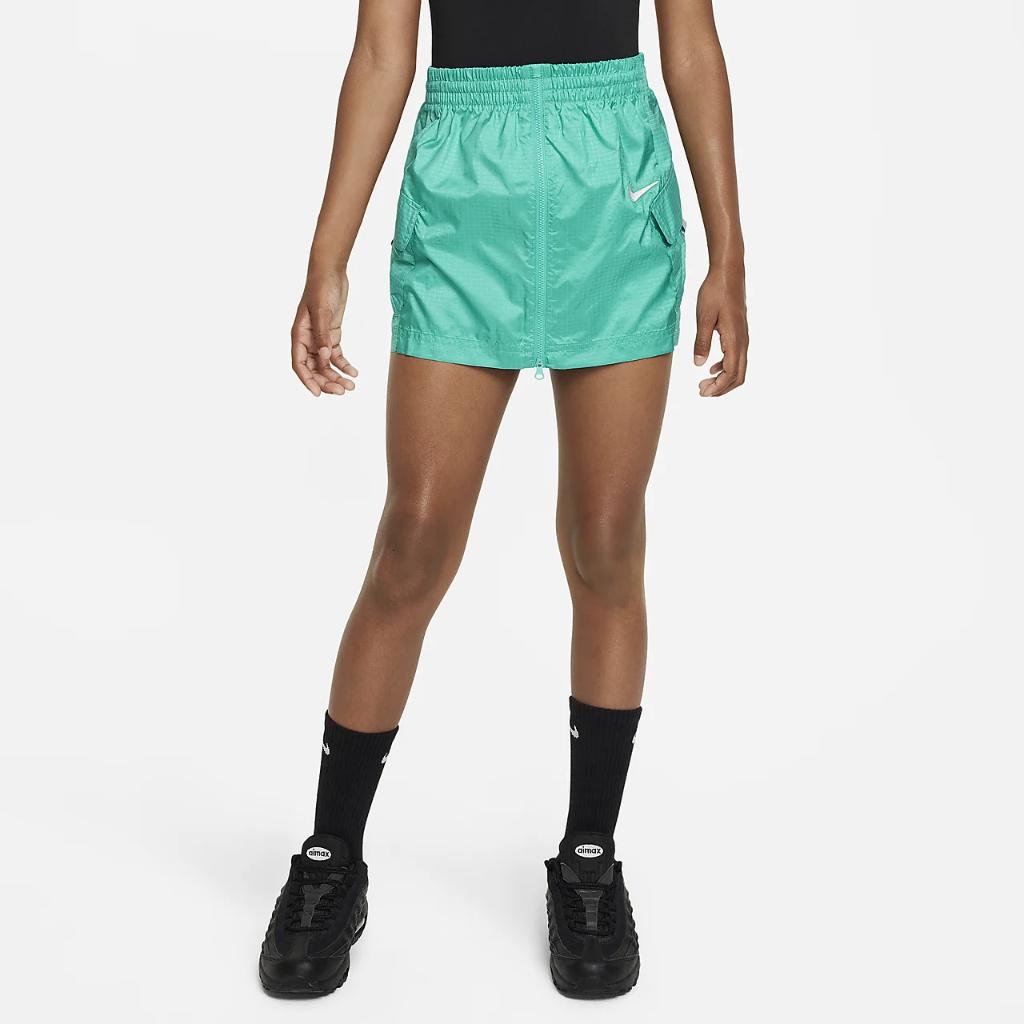 Nike Sportswear Outdoor Play Big Kids&#039; (Girls&#039;) High-Waisted Cargo Skort FB1093-317