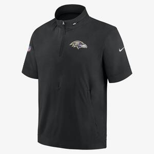 Nike Sideline Coach (NFL Baltimore Ravens) Men&#039;s Short-Sleeve Jacket 00M400A8G-0BM