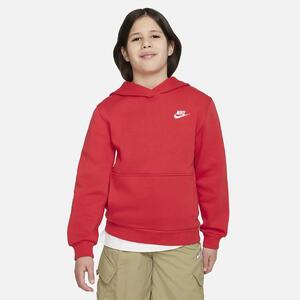 Nike Sportswear Club Fleece Big Kids&#039; Pullover Hoodie FD3000-657