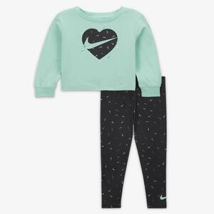 Nike Graphic Tee and Printed Leggings Set Baby 2-Piece Set 16L062-023
