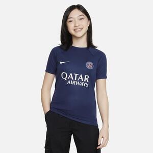 Paris Saint-Germain Academy Pro Big Kids&#039; Nike Dri-FIT Short-Sleeve Soccer Top DJ8739-412