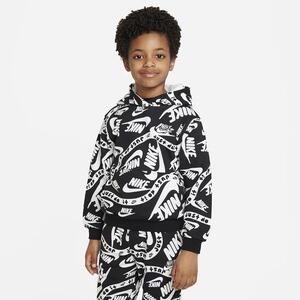 Nike Sportswear Club Printed Pullover Little Kids Hoodie 86L169-023