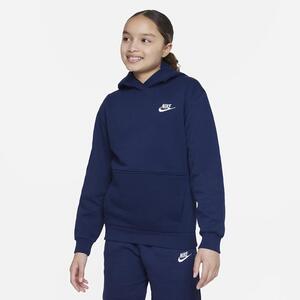 Nike Sportswear Club Fleece Big Kids&#039; Pullover Hoodie FD3000-410