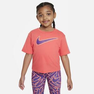 Nike Swoosh Varsity Outline Tee Little Kids T-Shirt 36L101-R26