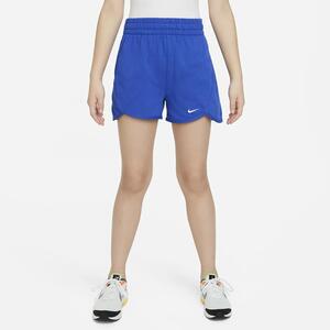Nike Dri-FIT Breezy Big Kids&#039; (Girls&#039;) High-Waisted Training Shorts DX4965-480