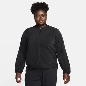 Nike Dri-FIT Bliss Women&#039;s Bomber Jacket (Plus Size) FB3174-010