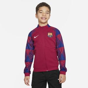 FC Barcelona Academy Pro Big Kids&#039; Knit Soccer Jacket FJ1558-620