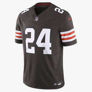 Nick Chubb Cleveland Browns Men&#039;s Nike Dri-FIT NFL Limited Football Jersey 31NMCLLH93F-TY0