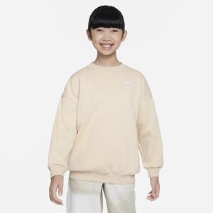 Nike Sportswear Club Fleece Big Kids&#039; (Girls&#039;) Oversized Sweatshirt FD2923-126