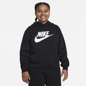 Nike Sportswear Club Fleece Big Kids&#039; Hoodie (Extended Size) FD2989-010