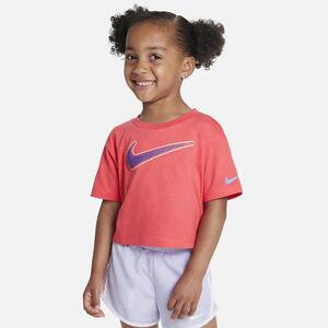 Nike Swoosh Varsity Outline Tee Toddler T-Shirt 26L101-R26