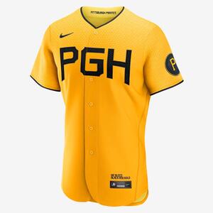 MLB Pittsburgh Pirates City Connect (Bryan Reynolds) Men&#039;s Authentic Baseball Jersey 890001O1PT9-R10