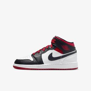 Air Jordan 1 Mid Big Kids&#039; Shoes DQ8423-106