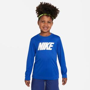 Nike &quot;All Day Play&quot; Long Sleeve Performance Tee Little Kids Dri-FIT Tee 86L251-U89