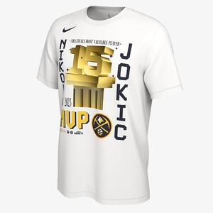 Nikola Jokić Denver Nuggets Men&#039;s Nike NBA Finals MVP T-Shirt HF3014-100