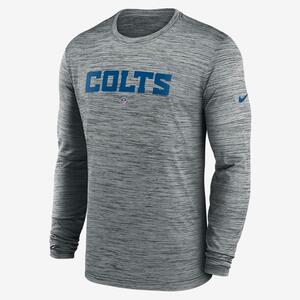 Nike Dri-FIT Sideline Velocity (NFL Indianapolis Colts) Men&#039;s Long-Sleeve T-Shirt 00KX06G98-078