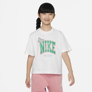 Nike Sportswear Big Kids&#039; (Girls&#039;) T-Shirt FD5371-100