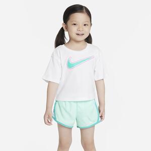 Nike Swoosh Varsity Outline Tee Toddler T-Shirt 26L101-001