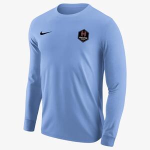 Houston Dash Men&#039;s Nike Soccer Long-Sleeve T-Shirt M123336328-HOU