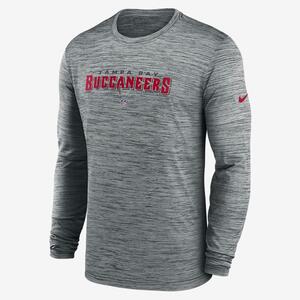 Nike Dri-FIT Sideline Velocity (NFL Tampa Bay Buccaneers) Men&#039;s Long-Sleeve T-Shirt 00KX06G8B-078