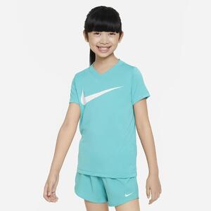 Nike Dri-FIT Legend Big Kids&#039; (Girls&#039;) V-Neck Training T-Shirt DX3430-317