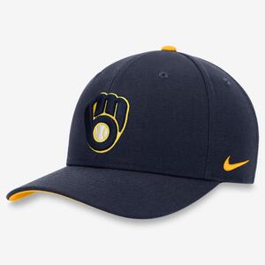 Milwaukee Brewers Classic99 Men&#039;s Nike Dri-FIT MLB Adjustable Hat NK1341SMZB-UNV