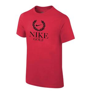 Nike Golf Big Kids&#039; (Boys&#039;) T-Shirt B11377NGRL-RED