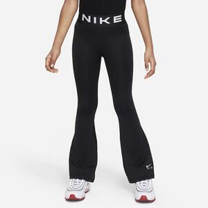 Nike Air Essential Big Kids&#039; (Girls&#039;) High-Waisted Flare Leggings FD2963-010