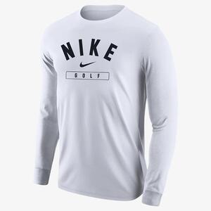 Nike Golf Men&#039;s Long-Sleeve T-Shirt M12333P338-WHT