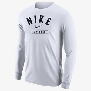 Nike Swoosh Men&#039;s Soccer Long-Sleeve T-Shirt M12333P335-WHT