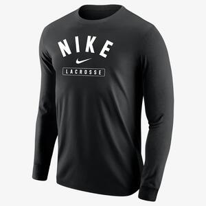 Nike Lacrosse Men&#039;s Long-Sleeve T-Shirt M12333P336-BLK
