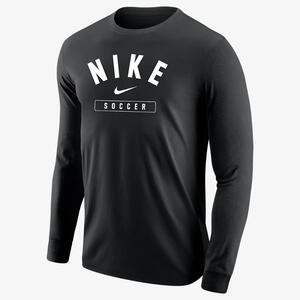 Nike Swoosh Men&#039;s Soccer Long-Sleeve T-Shirt M12333P335-BLK