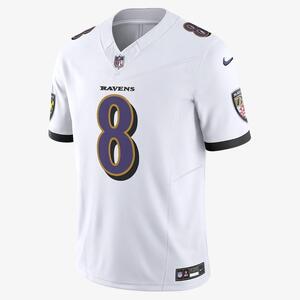 Lamar Jackson Baltimore Ravens Men&#039;s Nike Dri-FIT NFL Limited Football Jersey 31NMBLLR8GF-WZ0