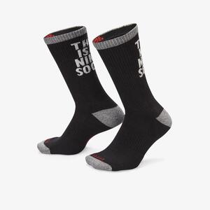 Nike Everyday Plus Cushioned Crew Socks (1 Pair) FB3272-010