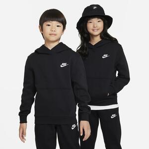Nike Sportswear Club Fleece Big Kids&#039; Pullover Hoodie FD3000-010