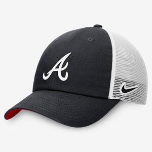 Atlanta Braves Heritage86 Men&#039;s Nike MLB Trucker Adjustable Hat NK1807V4AW-KZ3