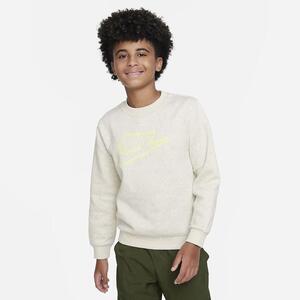 Nike Sportswear Club+ Big Kids&#039; Sweatshirt FD3182-141