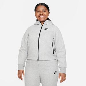 Nike Sportswear Tech Fleece Big Kids&#039; (Girls&#039;) Full-Zip Hoodie (Extended Size) FD2980-063