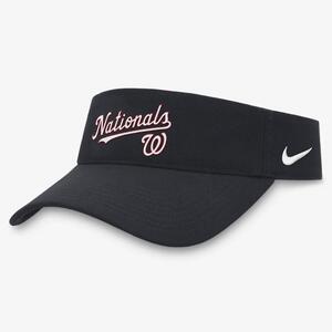 Washington Nationals Wordmark Men&#039;s Nike Dri-FIT MLB Visor NK204FAWTL-1ZA