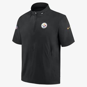 Nike Sideline Coach (NFL Pittsburgh Steelers) Men&#039;s Short-Sleeve Jacket 00M400A7L-0BM
